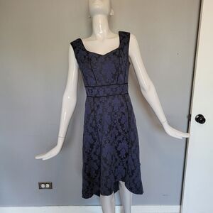 Royal Bones Goth Jacquard High Low Dress, VGUC, Size S